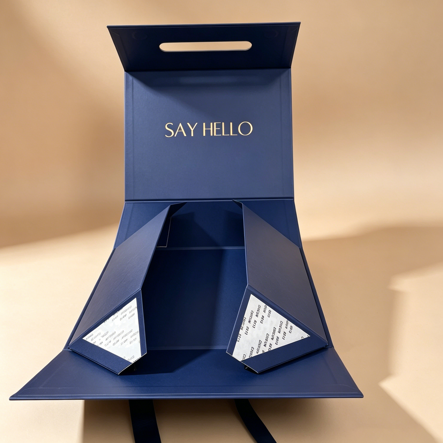 Gift Box with foil print personalisation, Suitable for Bridesmaid Proposal Box, Corporate Gift box, logo gift rigid box with magnetic automatic closure.