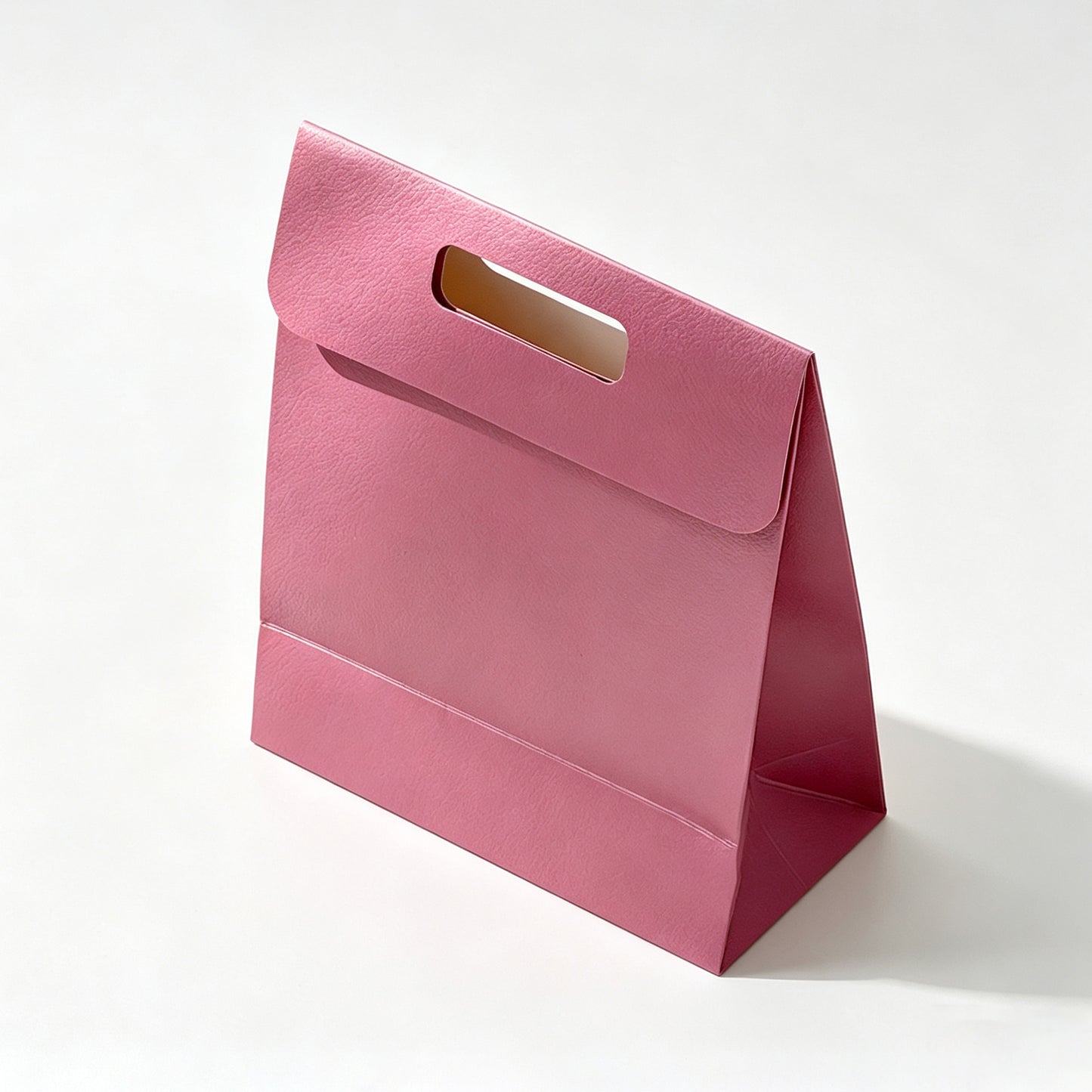 Custom Self-closing Flap Paper Gift Bag