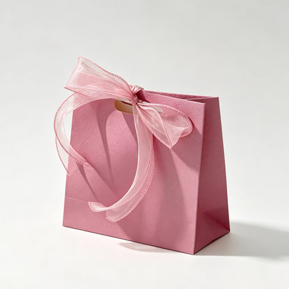 Custom Self-closing Flap Paper Gift Bag