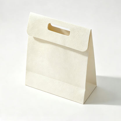 Custom Self-closing Flap Paper Gift Bag