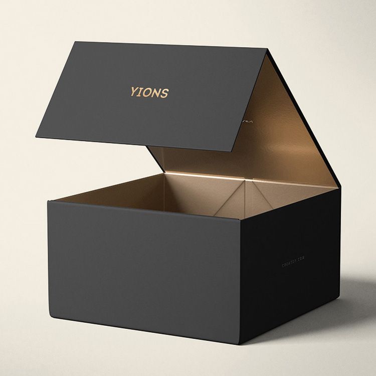 Gift Box with foil print personalisation, Suitable for Bridesmaid Proposal Box Corporate Gift box Logo Gift Rigid Box with Magnetic Automatic Closure.