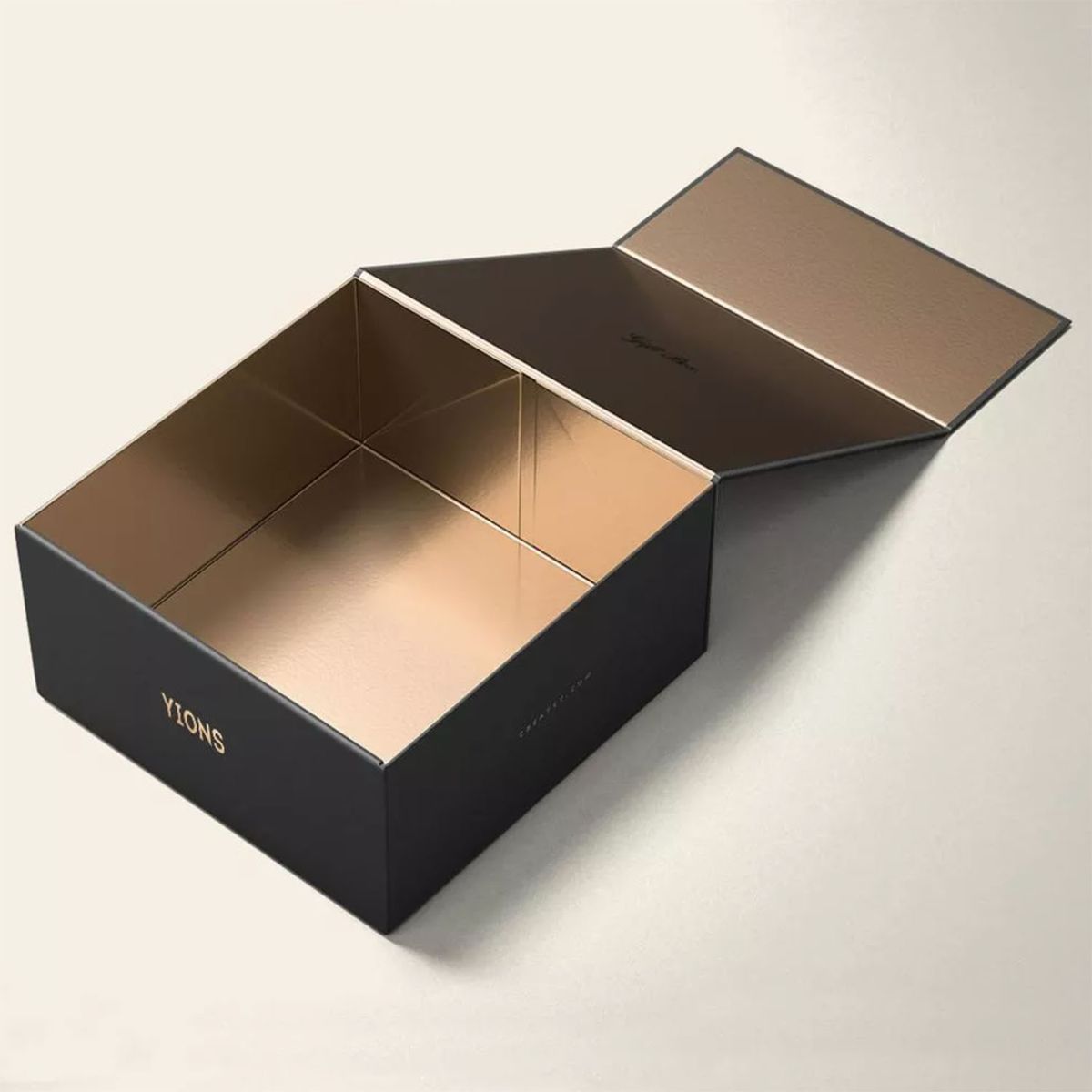 Gift Box with foil print personalisation, Suitable for Bridesmaid Proposal Box Corporate Gift box Logo Gift Rigid Box with Magnetic Automatic Closure.