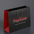 Black / Kraft Jewelry Paper Bag (Foil Logo)