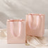 Wholesale Custom Jewelry paper bag with ribbon handle