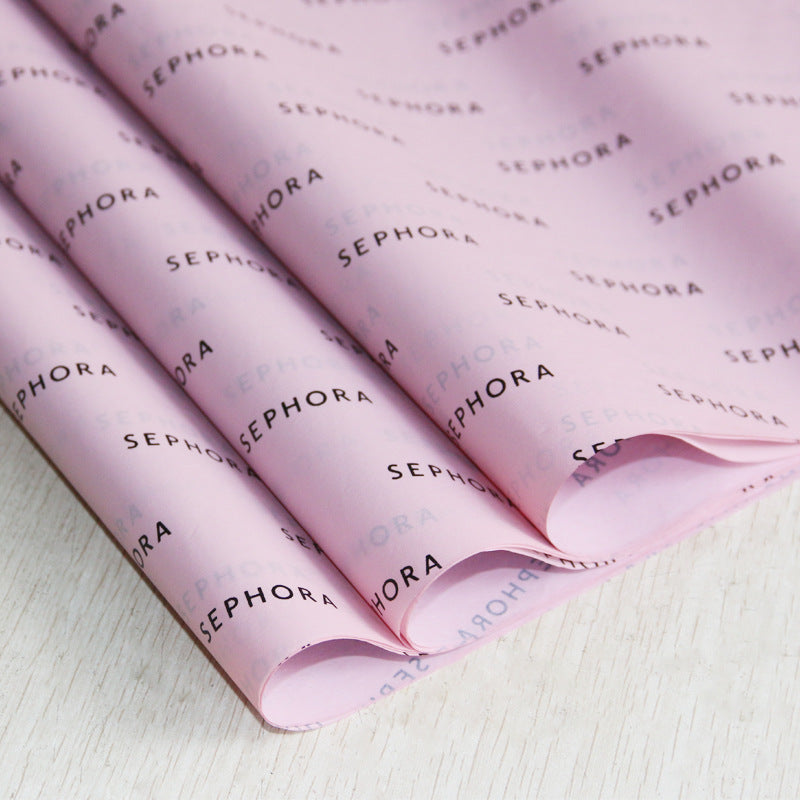 Wrapping Paper Custom Logo Cloth Gift Promotion Tissue Paper